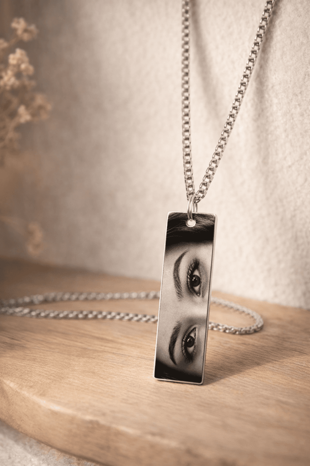 Personalized Eye Necklace