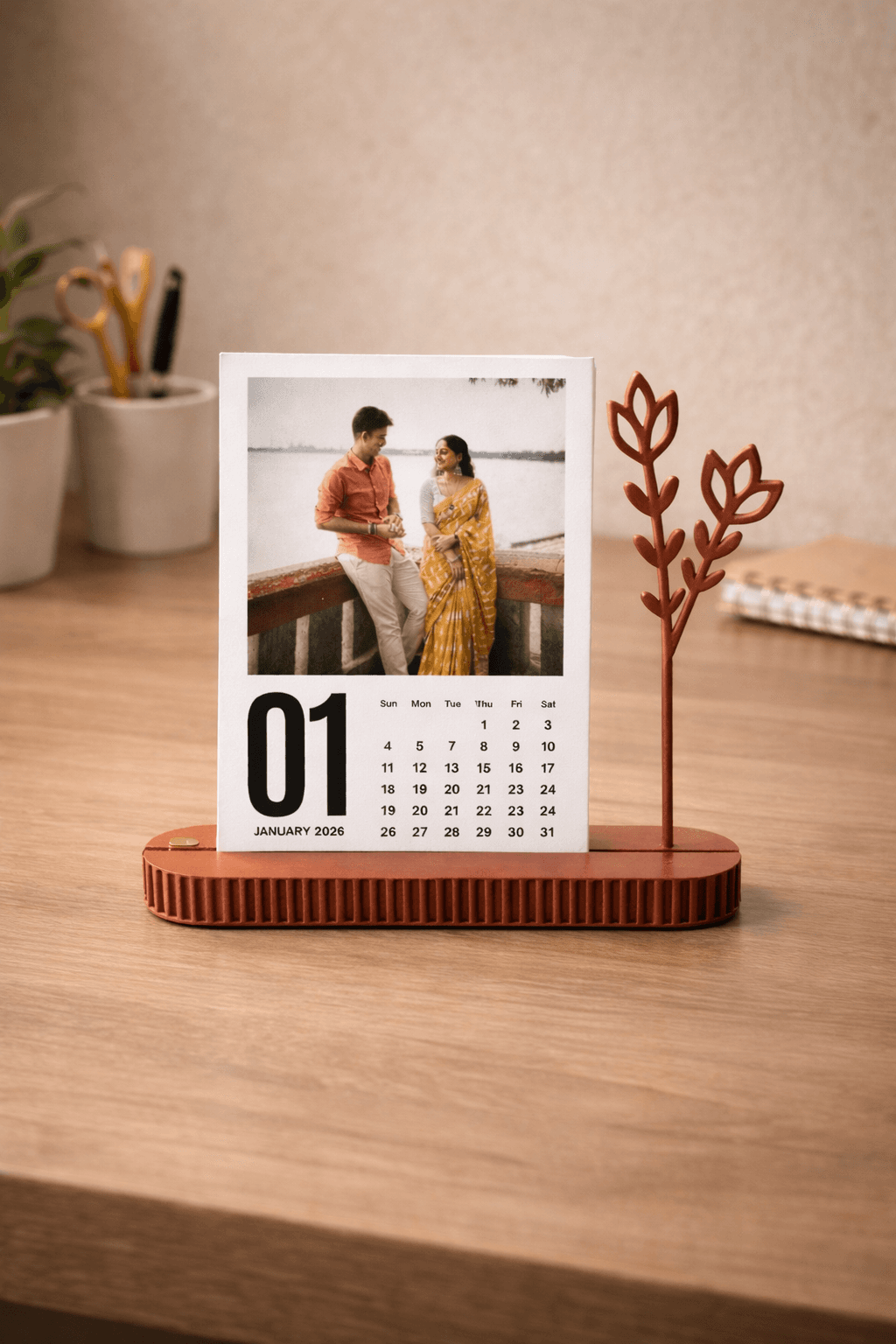 Personalized Table Top Calendar