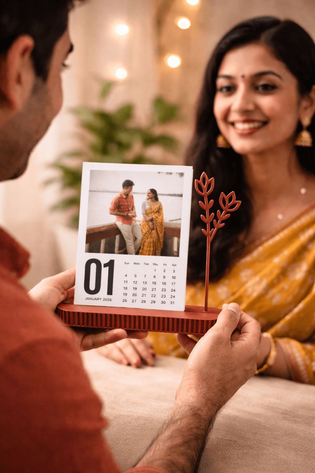 Personalized Table Top Calendar
