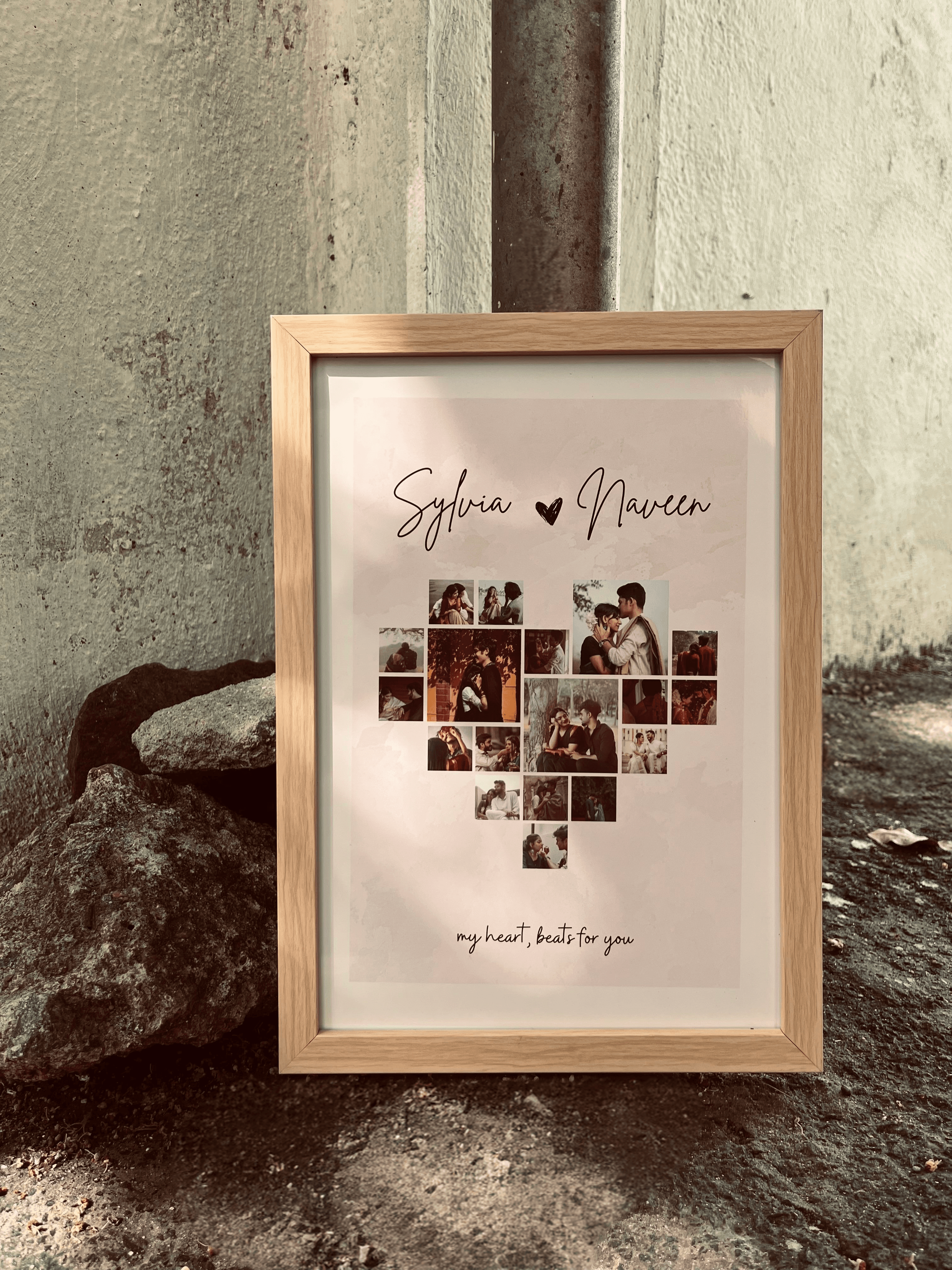 Amore Heart Collage