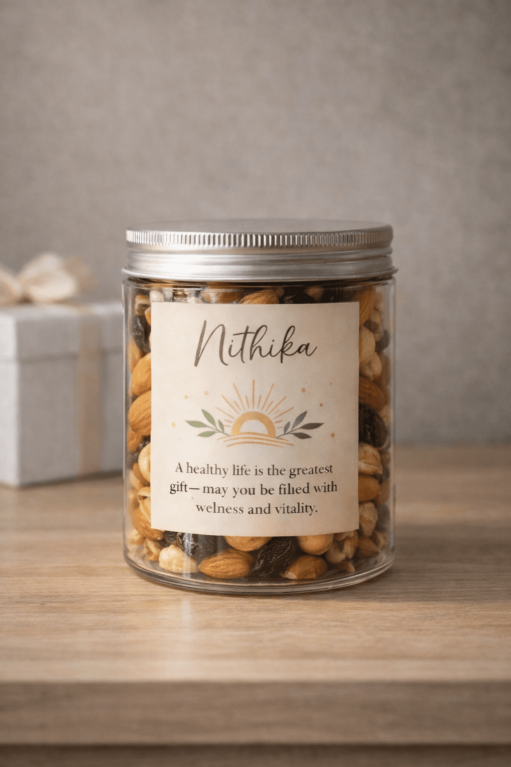 Premium Assorted Nuts Jar