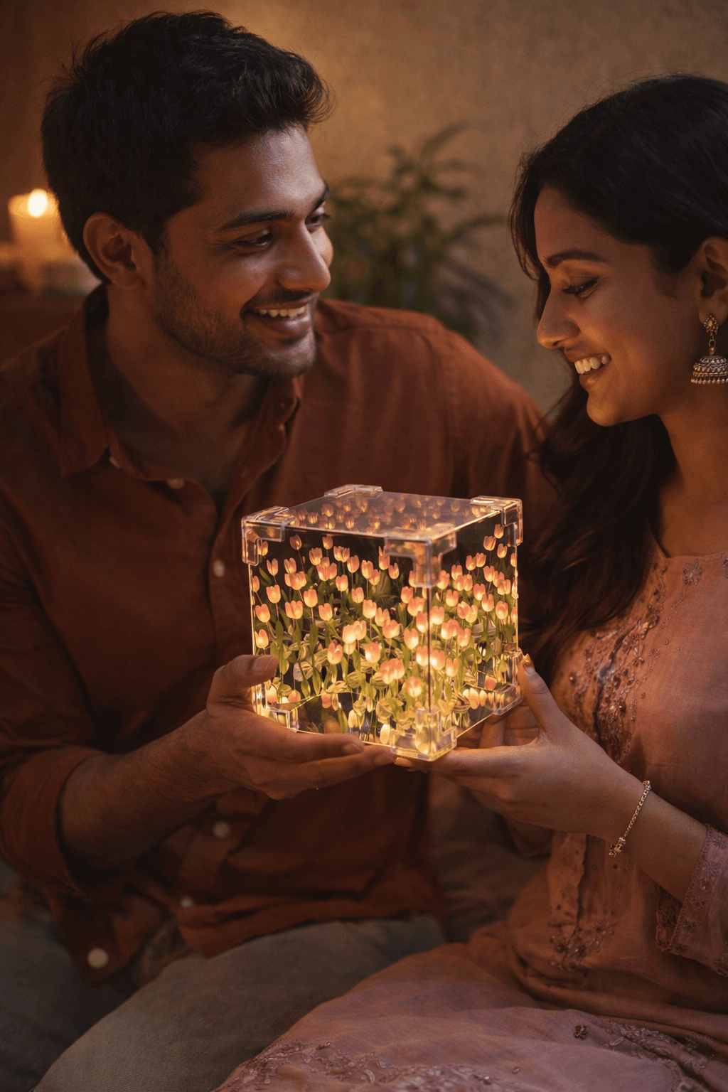 Infinite Tulip Garden Lamp