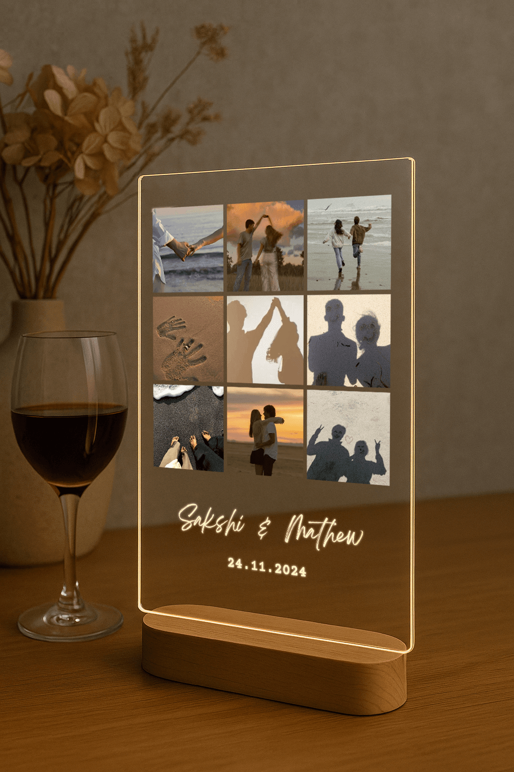Customized collage for anniversary