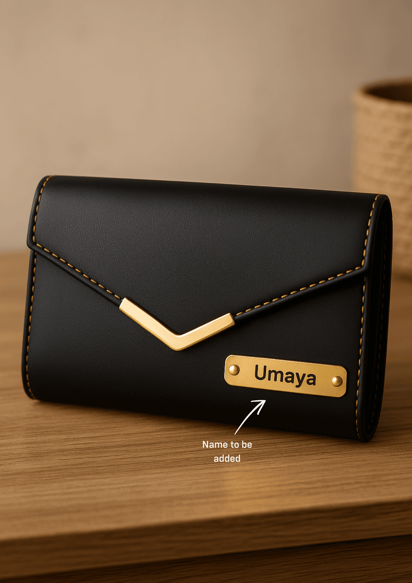 Personalized Womenโs Wallet with Name